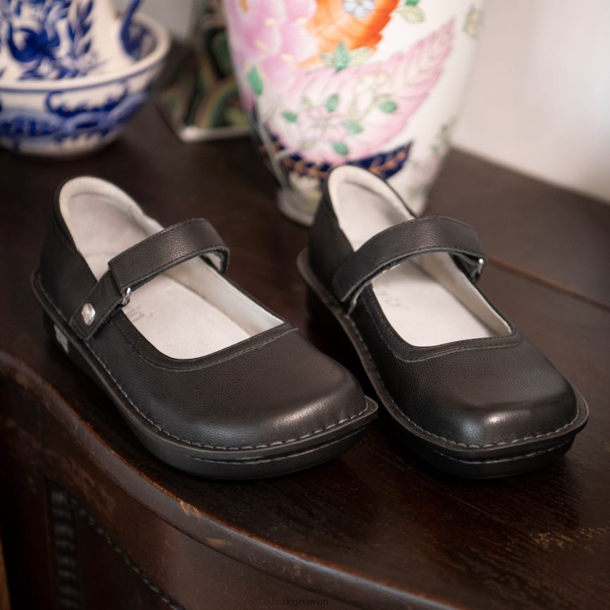 Alegria Schuhe Österreich - Alegria Belle Upgrade schwarzer Schuh D2R0BH495
