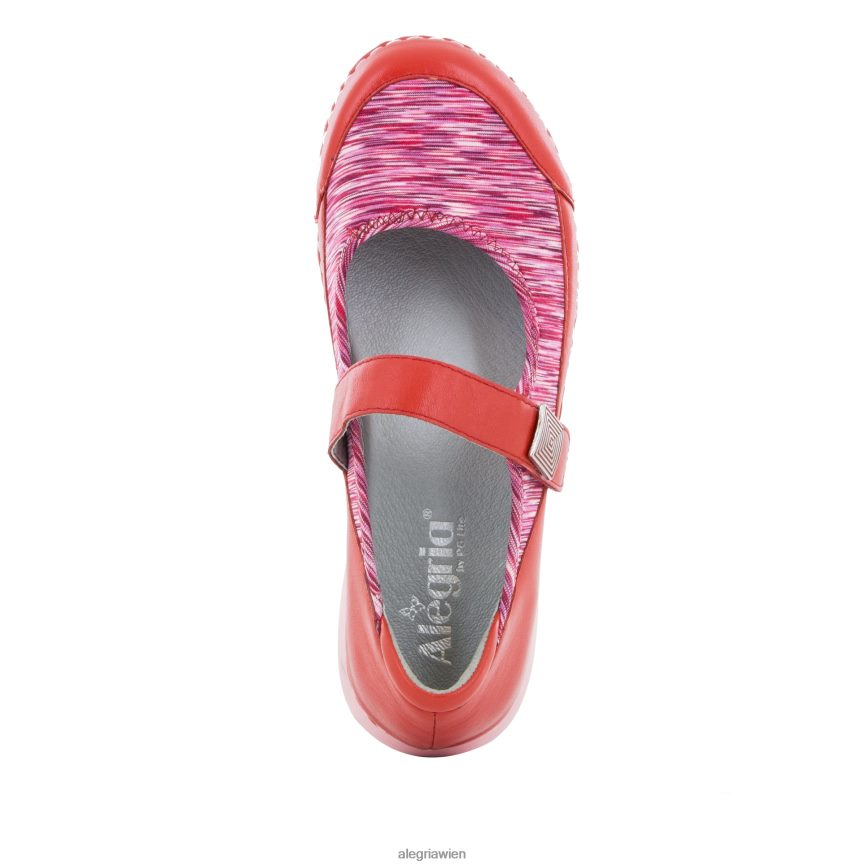 Alegria Schuhe Österreich - Alegria Edelsteinroter Schuh D2R0BH516