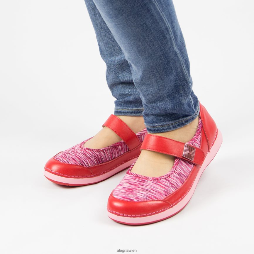 Alegria Schuhe Österreich - Alegria Edelsteinroter Schuh D2R0BH516