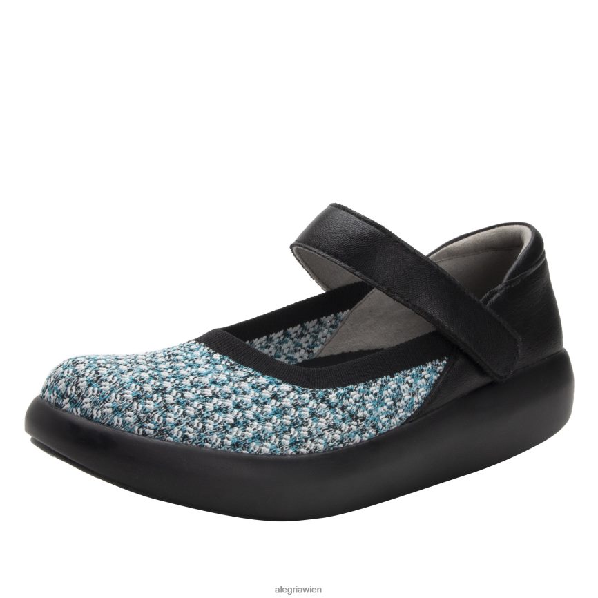 Alegria Schuhe Österreich - Alegria Olivia Black Multi Mary Jane D2R0BH510