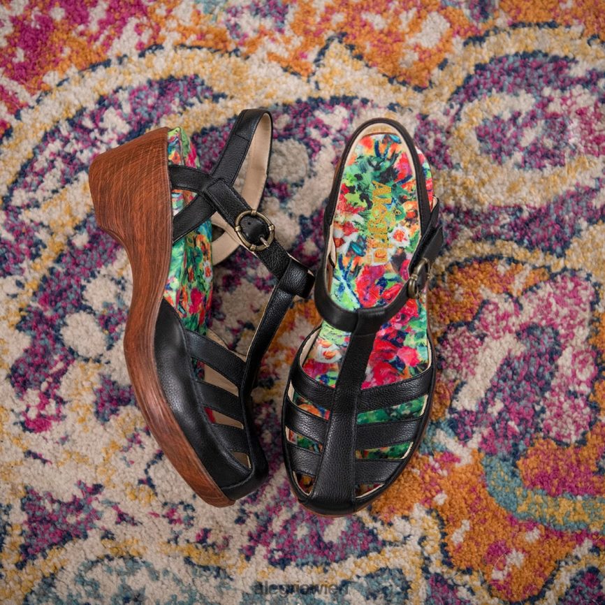 Alegria Schuhe Österreich - Alegria Sommer schwarzer Schuh D2R0BH507