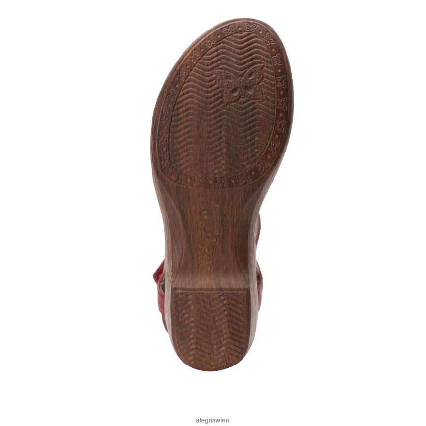 Alegria Schuhe Österreich - Alegria Sommerroter Schuh D2R0BH501