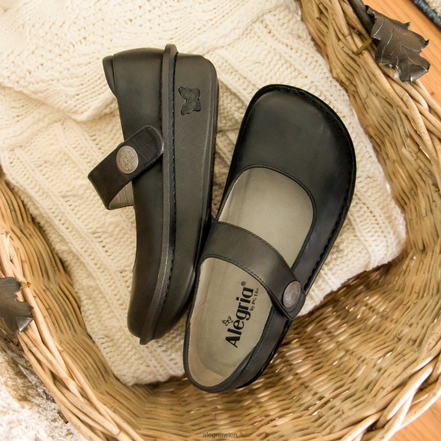 Alegria Shoes - Alegria Paloma geölte schwarze Mary Jane D2R0BH512