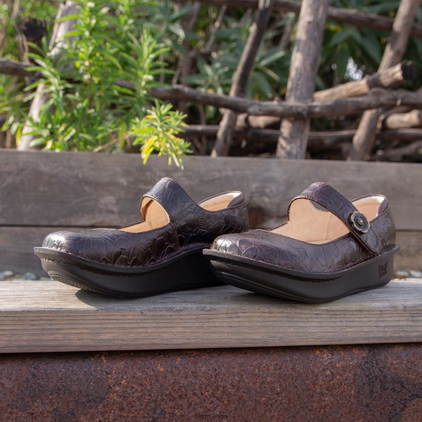 Alegria Wien - Alegria Paloma Flutter Choco Mary Jane D2R0BH493