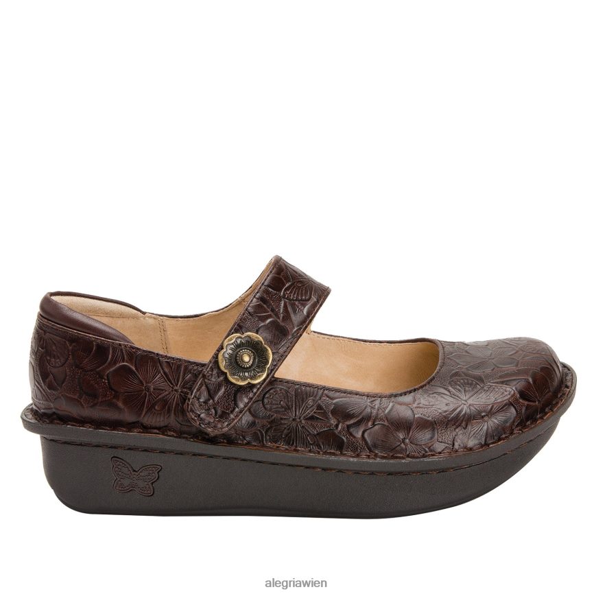 Alegria Wien - Alegria Paloma Flutter Choco Mary Jane D2R0BH493