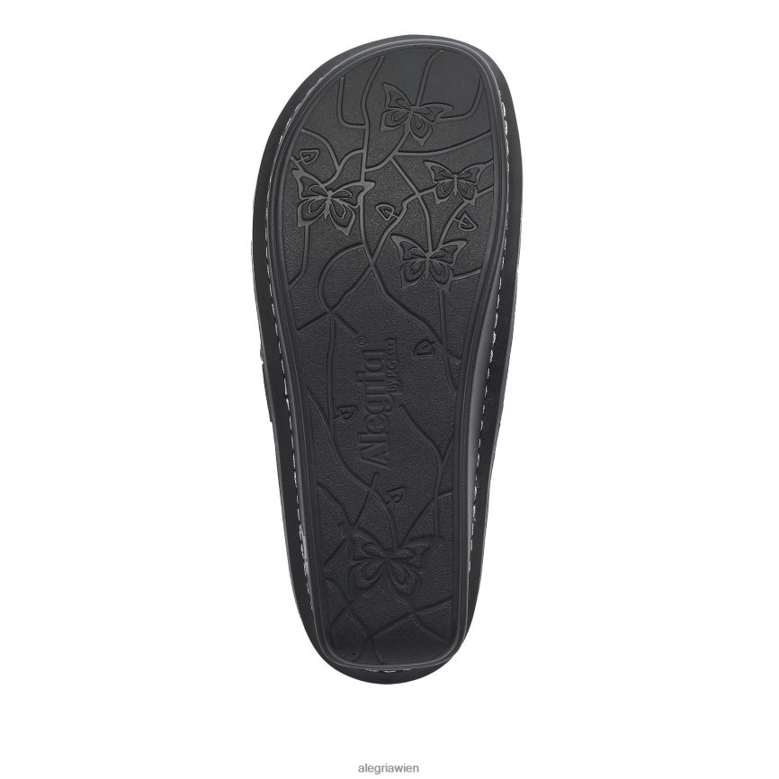 Alegria Schuhe Österreich - Alegria Brigid Upgrade schwarzer Clog D2R0BH288