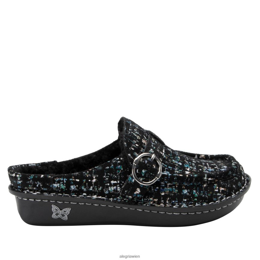 Alegria Schuhe Österreich - Alegria Brigid Winter-Tweed-Clog D2R0BH312