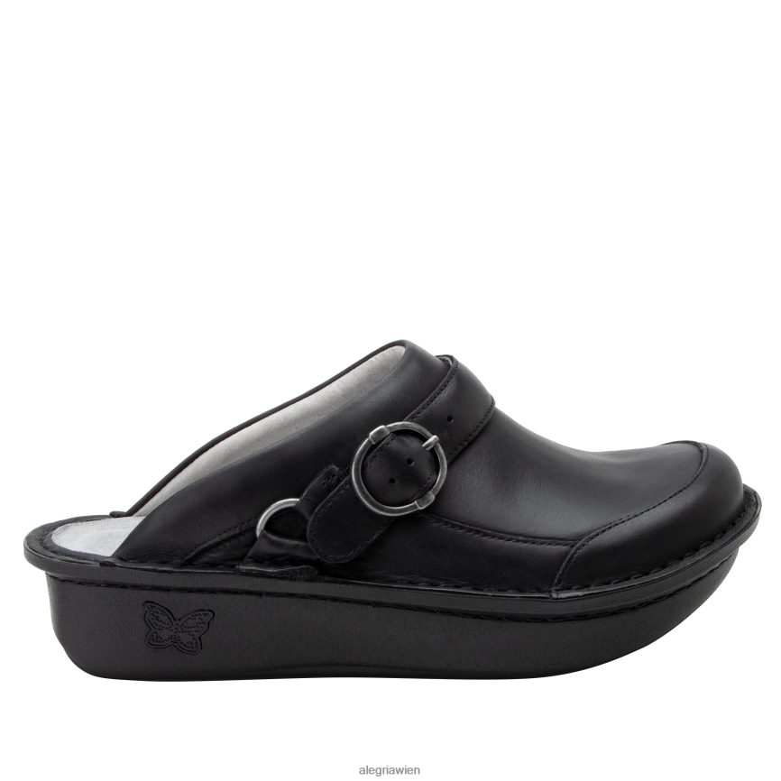 Alegria Schuhe Österreich - Alegria Geölter schwarzer Sevilla-Clog D2R0BH303