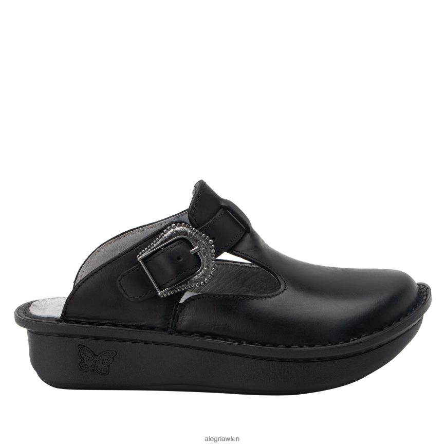 Alegria Schuhe Österreich - Alegria klassischer geölter schwarzer Schuh D2R0BH318