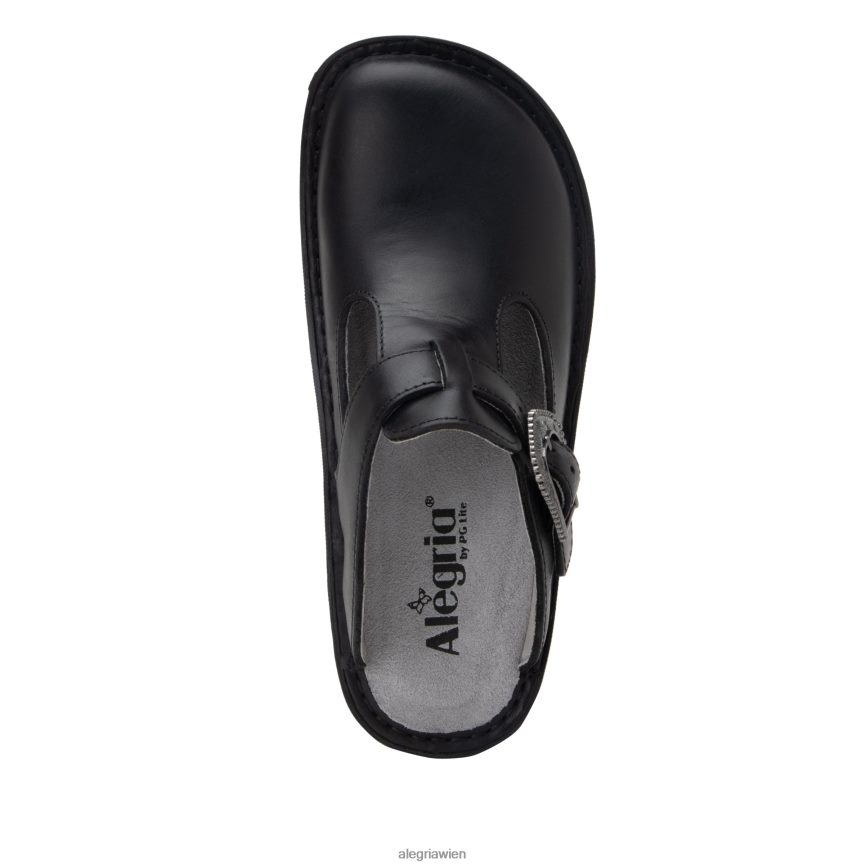 Alegria Schuhe Österreich - Alegria klassischer geölter schwarzer Schuh D2R0BH318