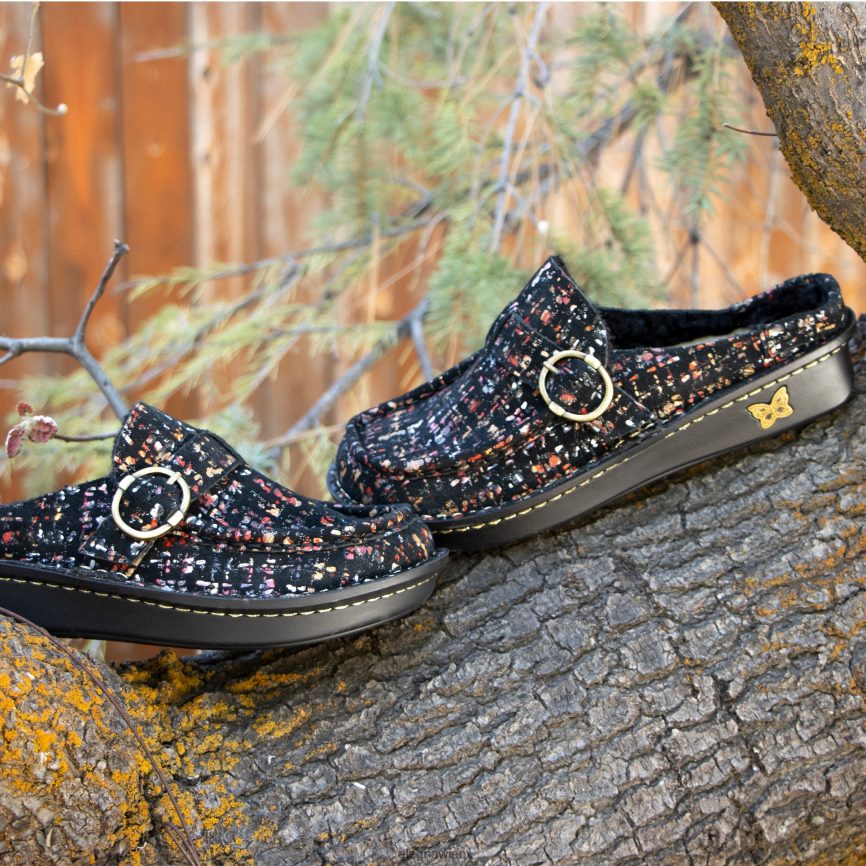 Alegria Wien - Alegria Brigid Herbst-Tweed-Clog D2R0BH307