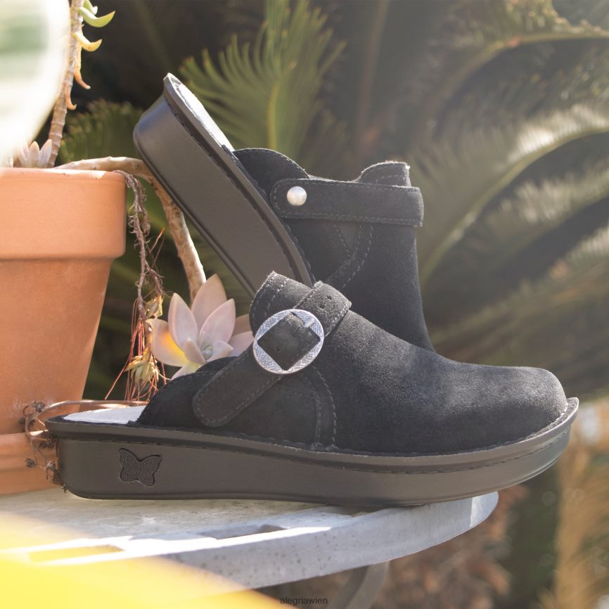 Alegria Wien - Alegria Bryn schwarzer Clog D2R0BH349