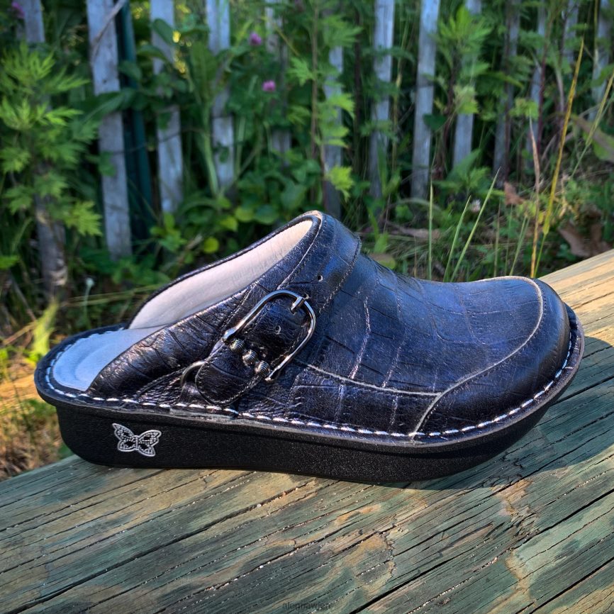 Alegria Wien - Alegria Sevilla Croco Noche Clog D2R0BH355