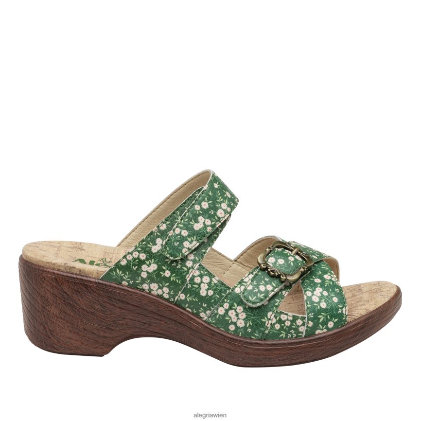 Alegria Schuhe Österreich - Alegria Sierra Green Acres Sandale D2R0BH219