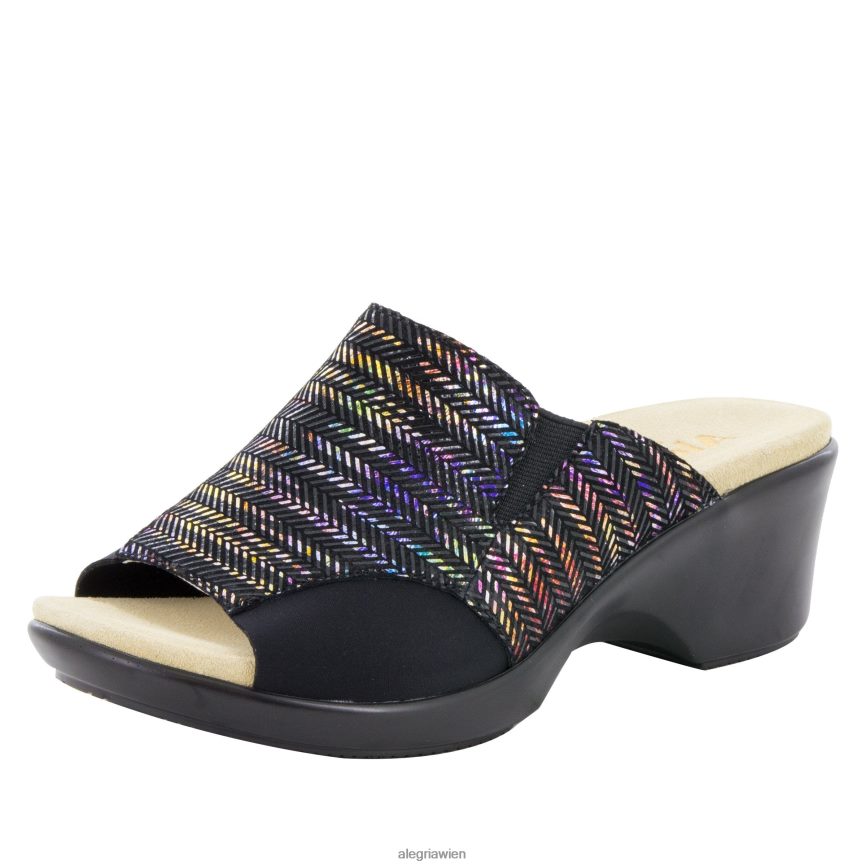 Alegria Shoes - Alegria Goldene Ryli-Sandale mit Kette D2R0BH227