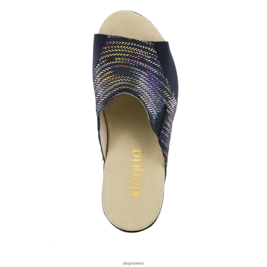 Alegria Shoes - Alegria Goldene Ryli-Sandale mit Kette D2R0BH227