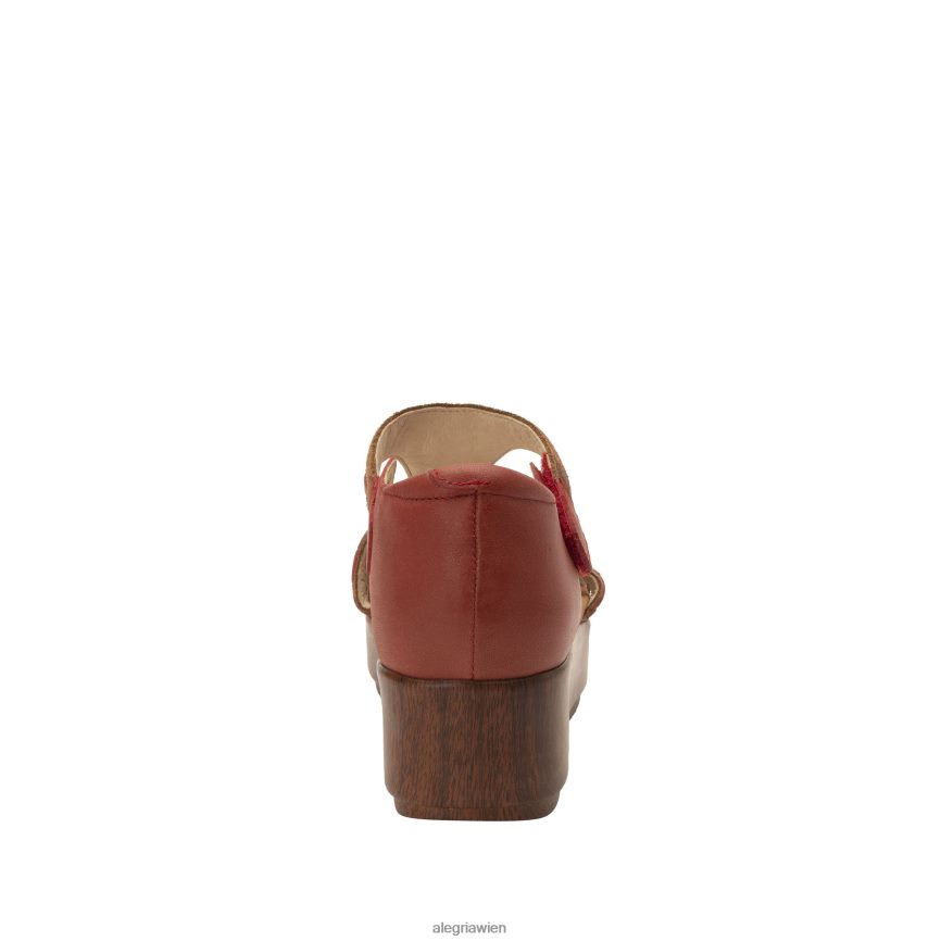 Alegria Shoes - Alegria Tova Cognac & Rosen Sandale D2R0BH221