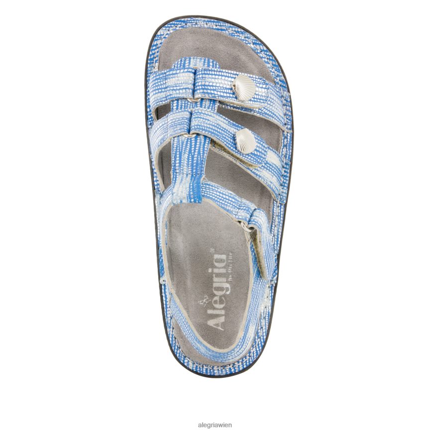 Alegria Schuhe Österreich - Alegria Kleo Wrapture Blues Sandale D2R0BH114