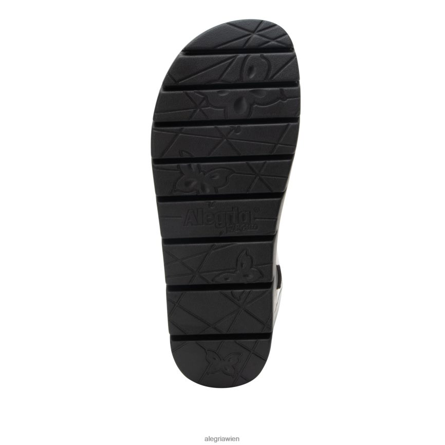Alegria Schuhe Österreich - Alegria Roz lässige schwarze Sandale D2R0BH63