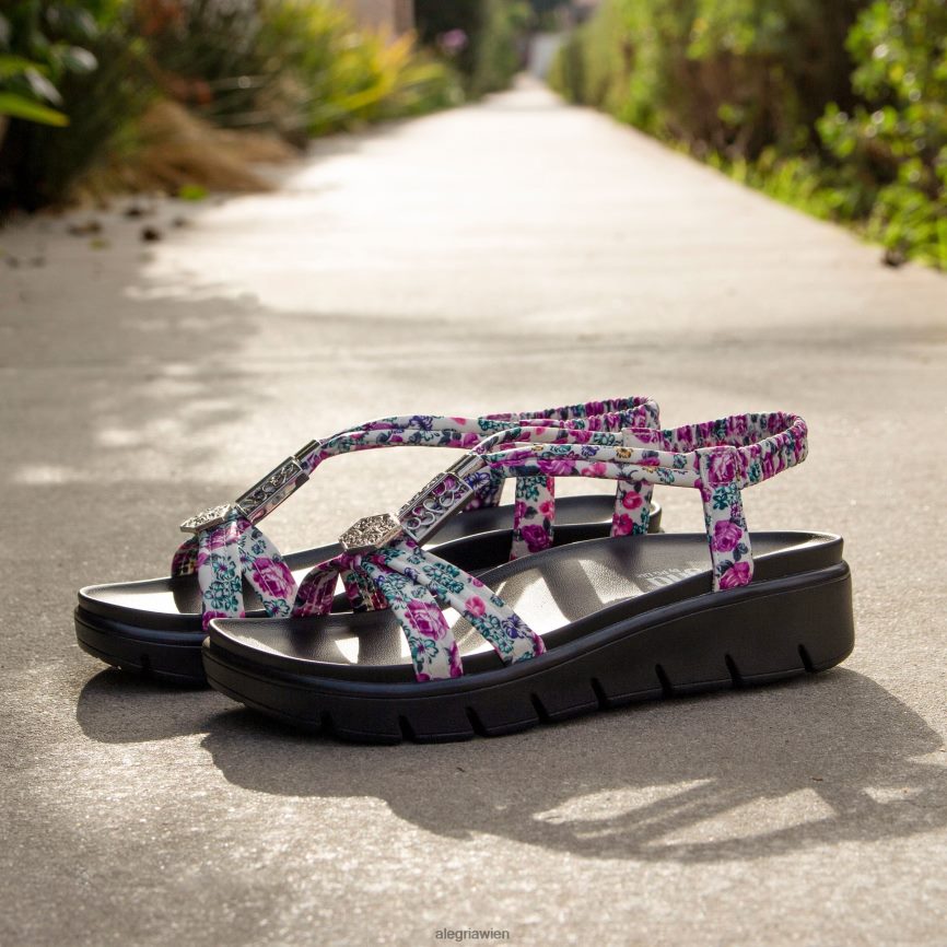 Alegria Schuhe Österreich - Alegria Roz schöne fuchsiafarbene Sandale D2R0BH93