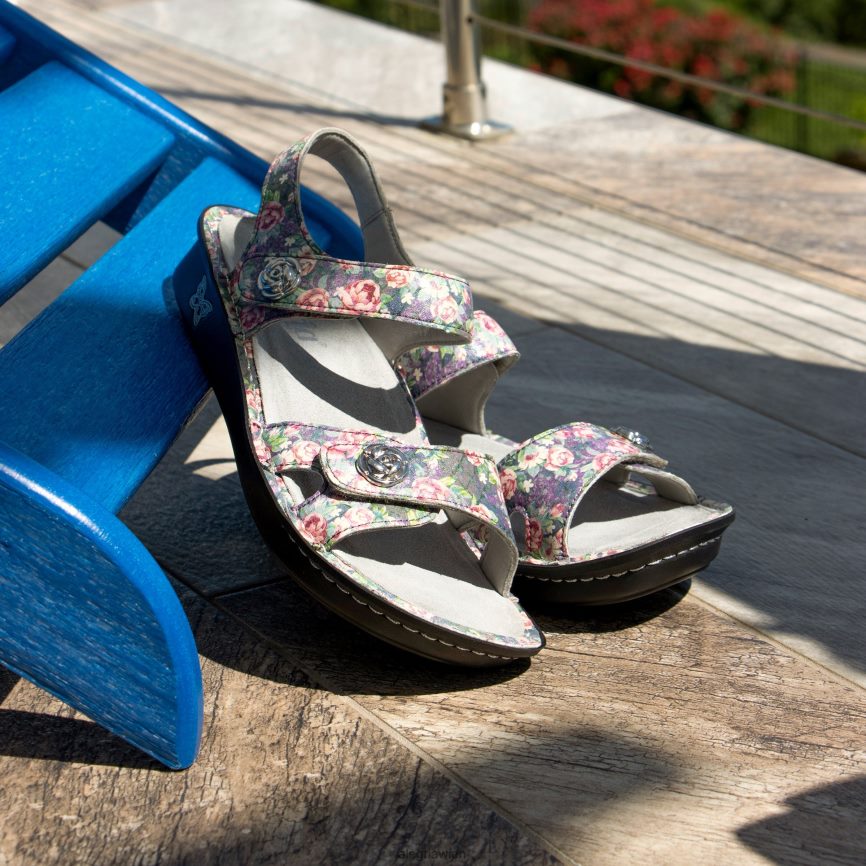 Alegria Schuhe Österreich - Alegria Wiener Garten-Chic-Sandale D2R0BH75