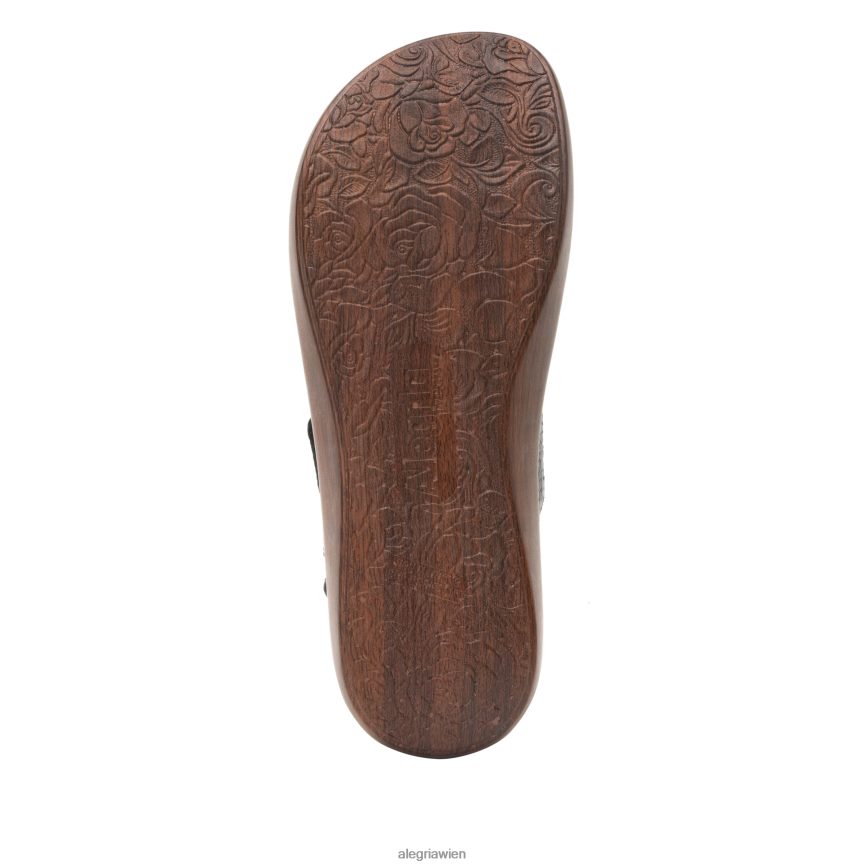 Alegria Shoes - Alegria Bailee gewebte Noir-Sandale D2R0BH71