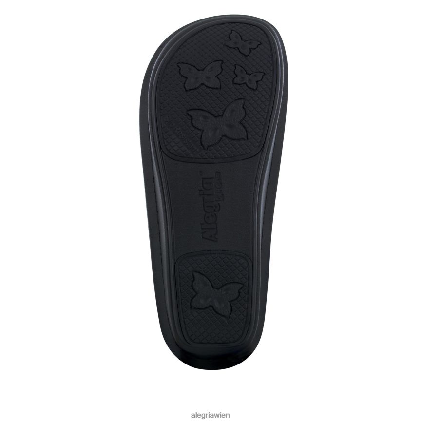 Alegria Shoes - Alegria Kleo schwarze Blattsandale D2R0BH119