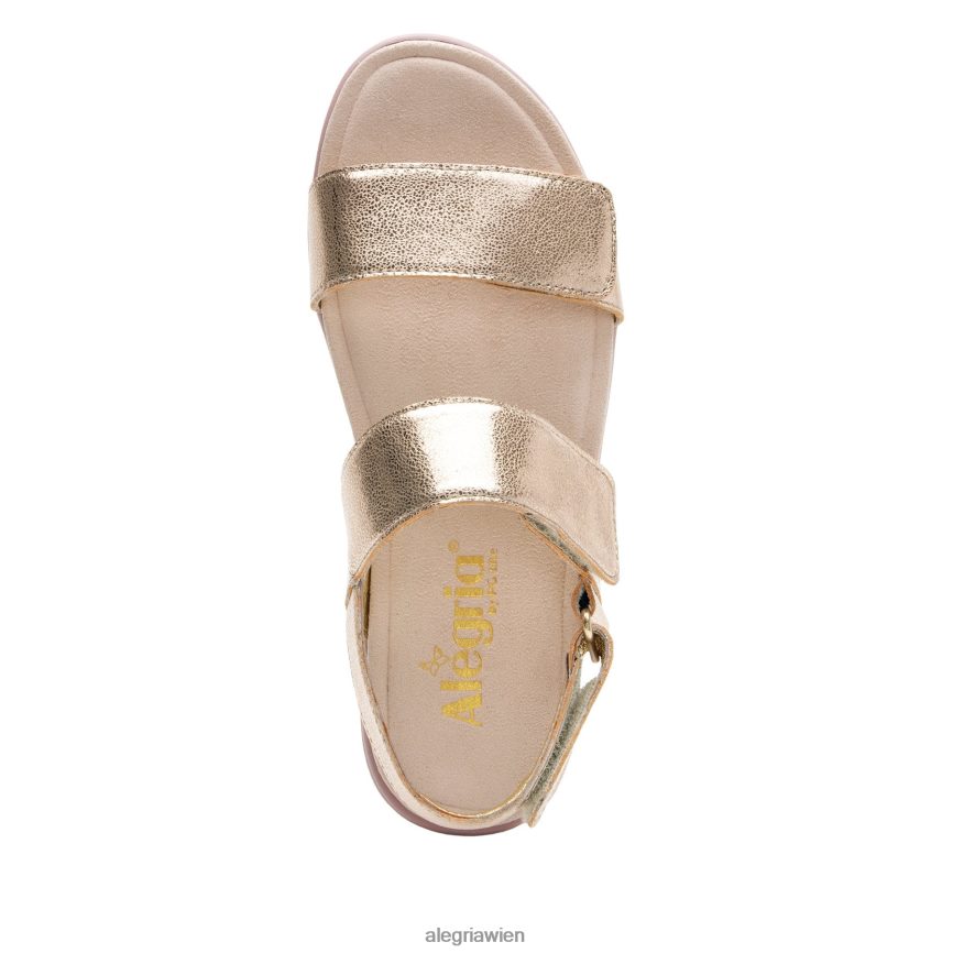 Alegria Shoes - Alegria Lunah-Sandale aus Roségold D2R0BH101