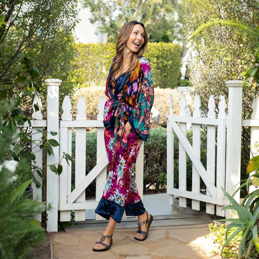 Alegria Shoes - Alegria Roz Charm schwarze Sandale D2R0BH92