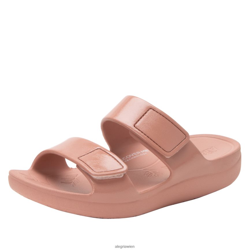 Alegria Schuhe Österreich - Alegria Orbyt Dusty Rose Glanzsandale D2R0BH180
