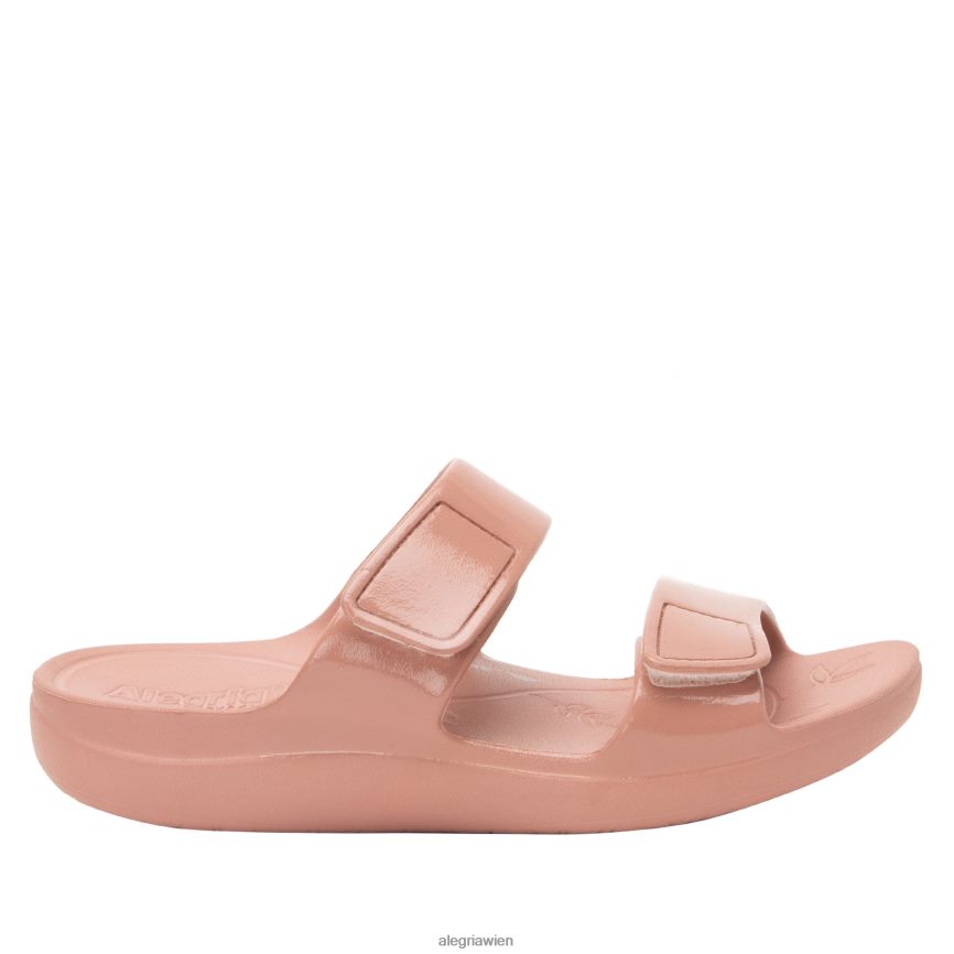 Alegria Schuhe Österreich - Alegria Orbyt Dusty Rose Glanzsandale D2R0BH180
