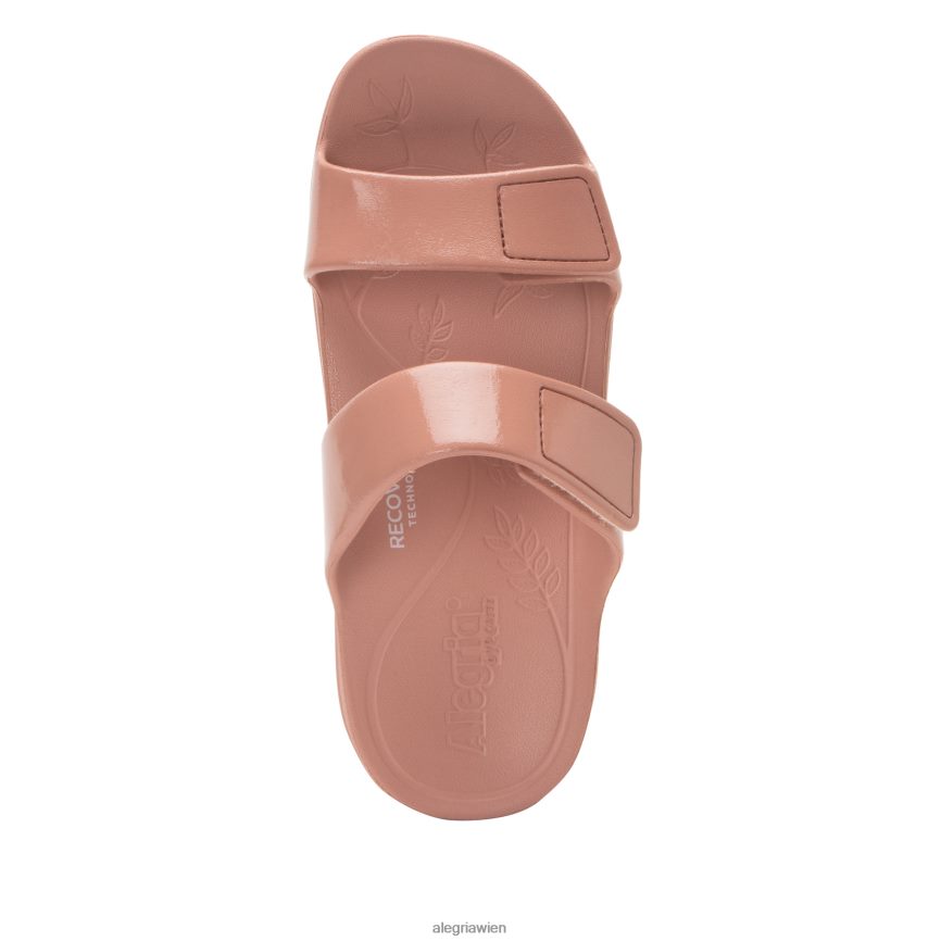 Alegria Schuhe Österreich - Alegria Orbyt Dusty Rose Glanzsandale D2R0BH180