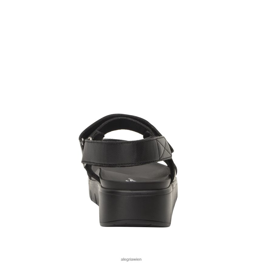 Alegria Schuhe Österreich - Alegria Schwarze Henlee-Sandale D2R0BH189