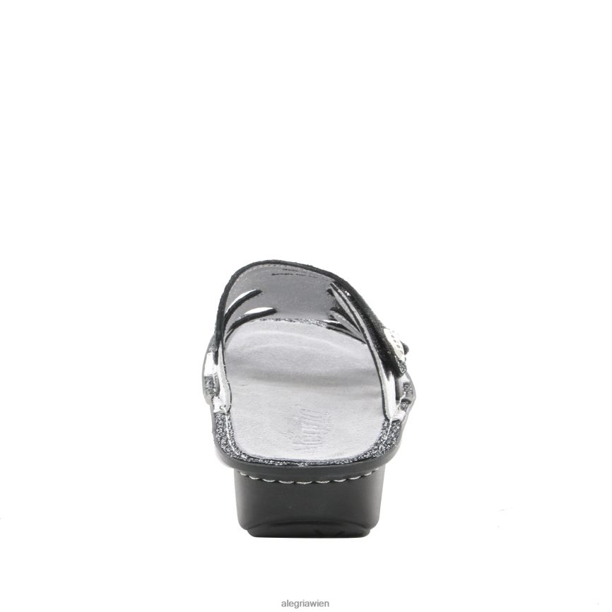 Alegria Schuhe Österreich - Alegria Sandale „Venice Chirpy“ aus Zinn D2R0BH171