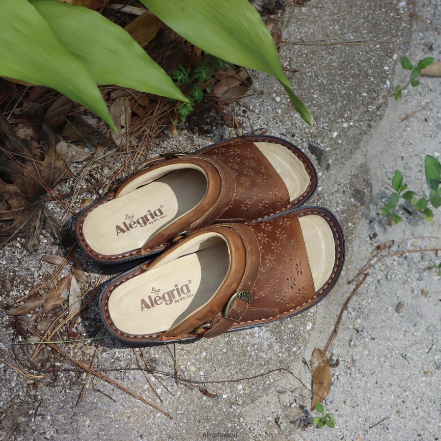 Alegria Wien - Alegria Klever-Sandale in poliertem Tawny D2R0BH52