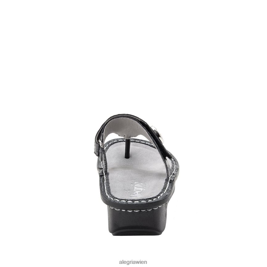 Alegria Schuhe Österreich - Alegria Carina Hallo Doily schwarze Sandale D2R0BH42