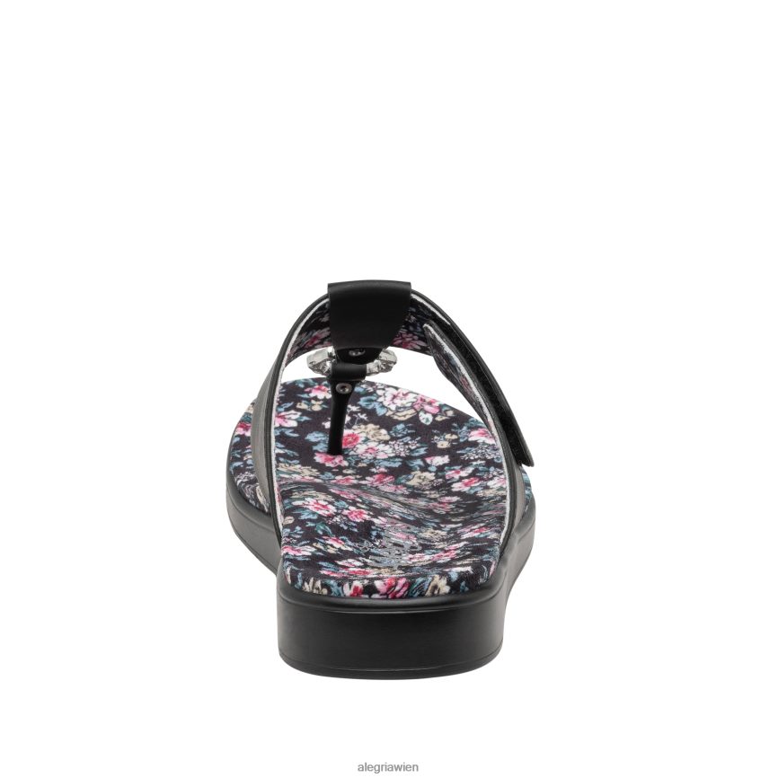 Alegria Shoes - Alegria Moxi bezaubernde schwarze Sandale D2R0BH20