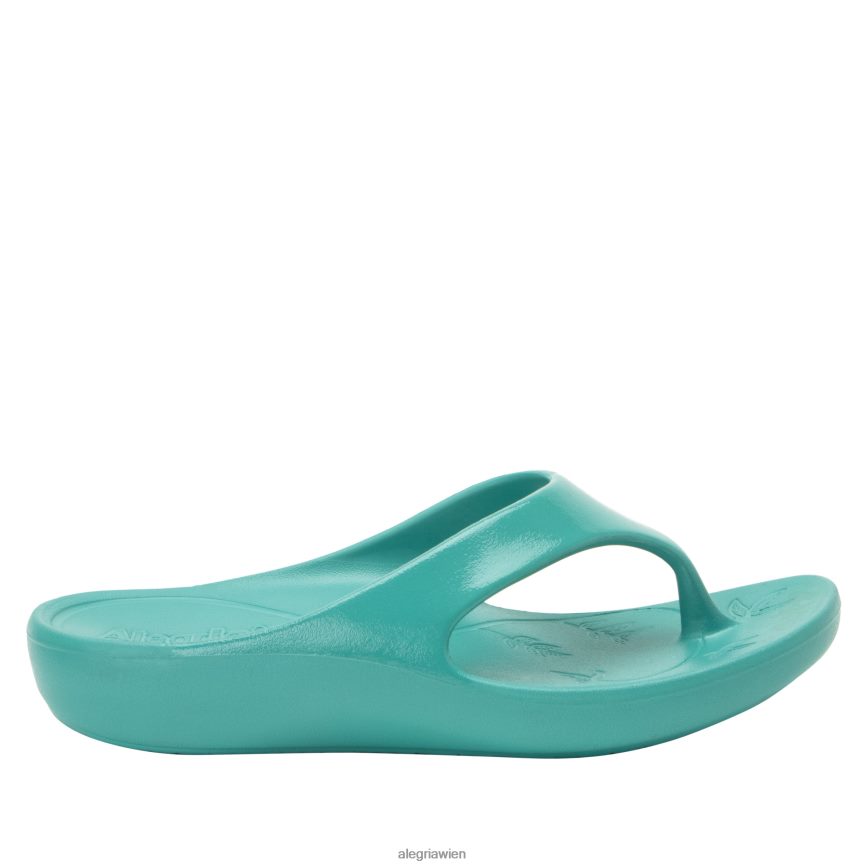Alegria Shoes - Alegria Ode Aqua-Glanzsandale D2R0BH11