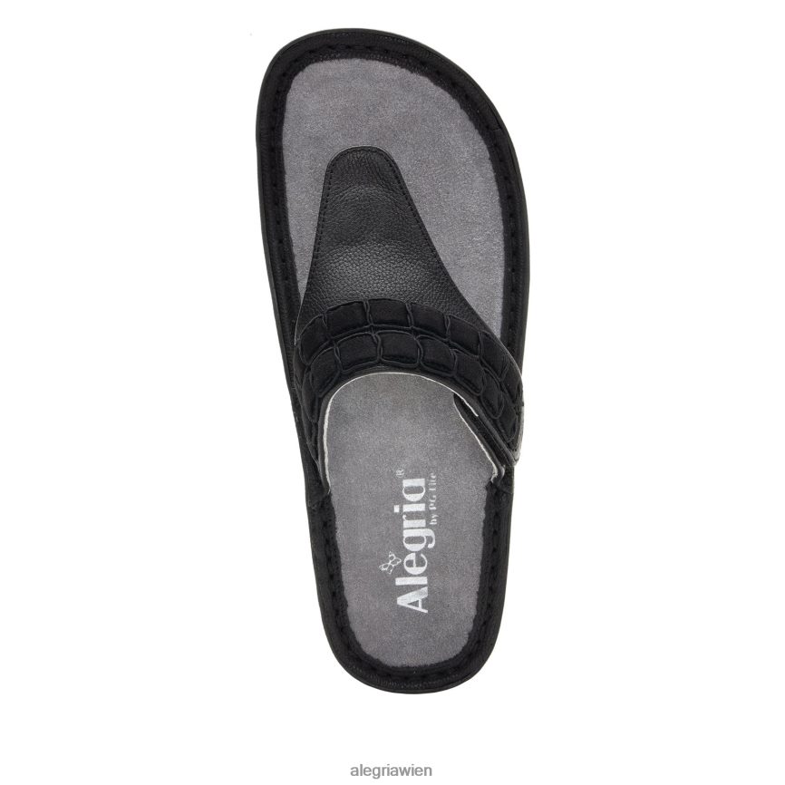 Alegria Wien - Alegria Vanessa schwarze Upgrade-Sandale D2R0BH43