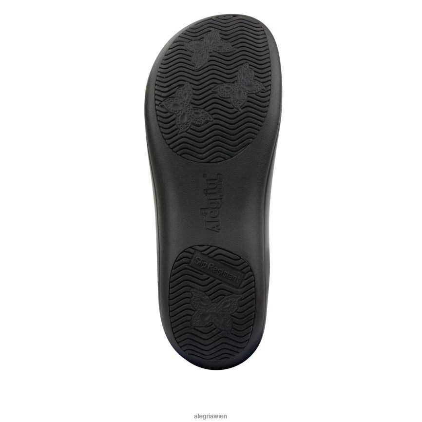 Alegria Schuhe Österreich - Alegria Keli-Berufsschuh aus schwarzem Nappaleder D2R0BH474