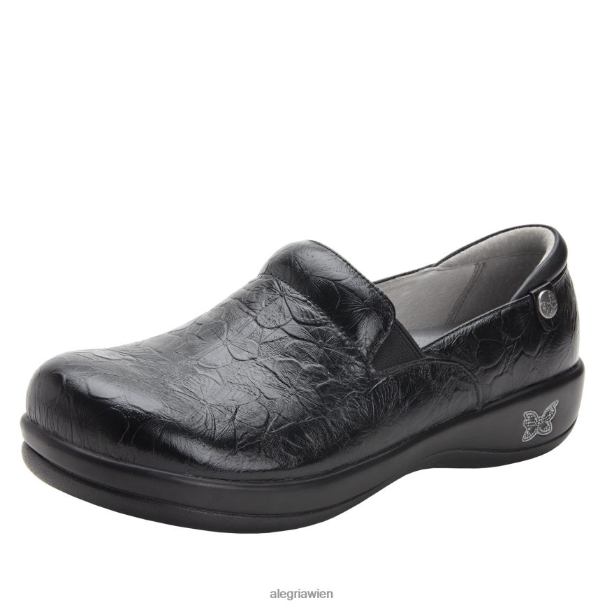 Alegria Schuhe Österreich - Alegria Keli Flatter schwarzer Berufsschuh D2R0BH465
