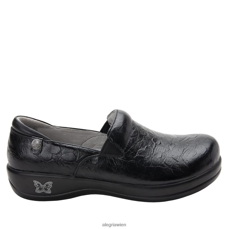 Alegria Schuhe Österreich - Alegria Keli Flatter schwarzer Berufsschuh D2R0BH465
