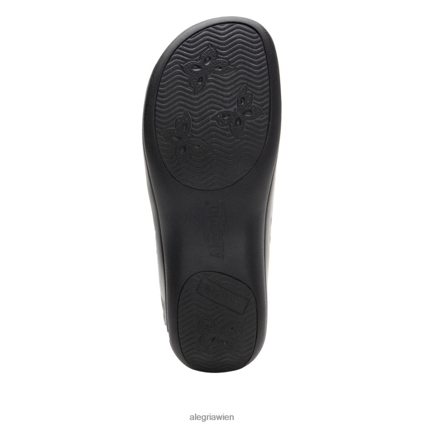 Alegria Schuhe Österreich - Alegria Keli Flatter schwarzer Berufsschuh D2R0BH465