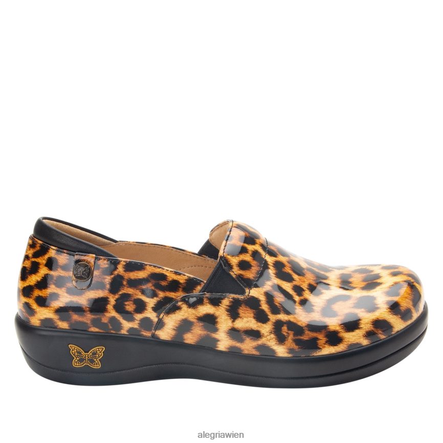 Alegria Schuhe Österreich - Alegria Keli Leopard Berufsschuh D2R0BH462