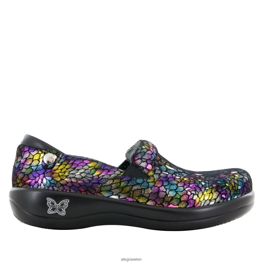 Alegria Schuhe Österreich - Alegria Keli Minnow Rainbow Berufsschuh D2R0BH477