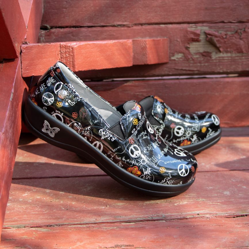 Alegria Schuhe Österreich - Alegria Keli Peace & Love Berufsschuh D2R0BH399