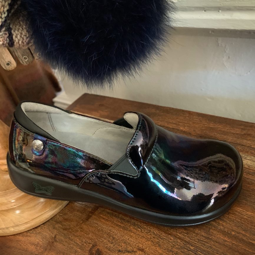 Alegria Schuhe Österreich - Alegria Keli Slickery Patent-Berufsschuh D2R0BH450