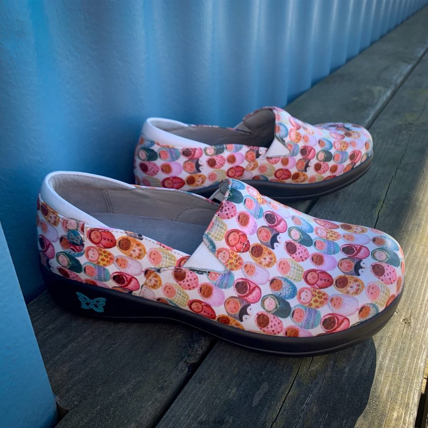 Alegria Schuhe Österreich - Alegria Keli frisch gebackener weißer Berufsschuh D2R0BH456