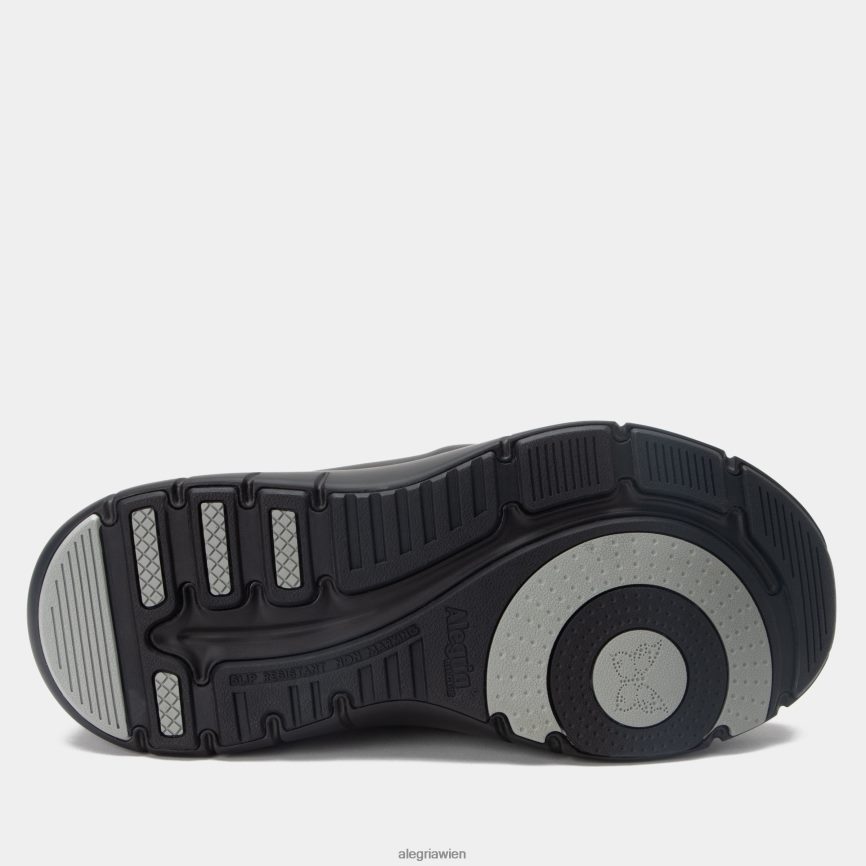 Alegria Schuhe Österreich - Alegria Shift-Lead-Schuh aus schwarzem Mesh D2R0BH363