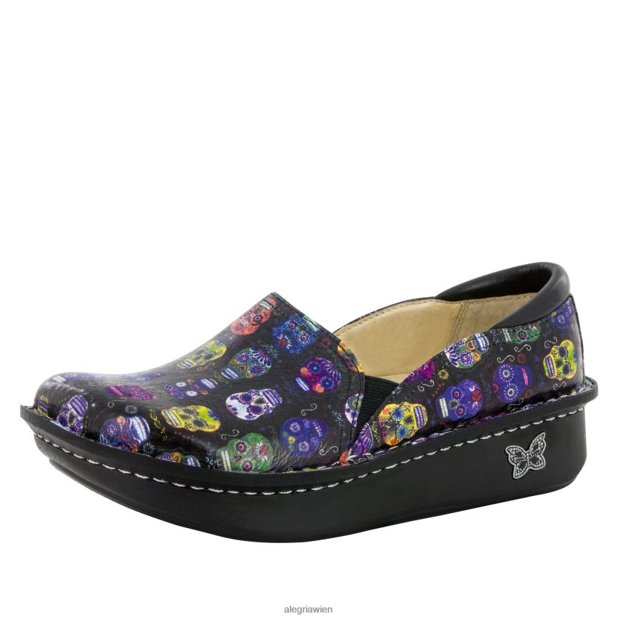 Alegria Shoes - Alegria Debra Sugar Skulls Schuh D2R0BH482